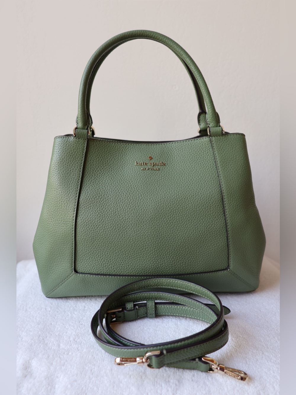 Kate Spade Lena Satchel Romaine